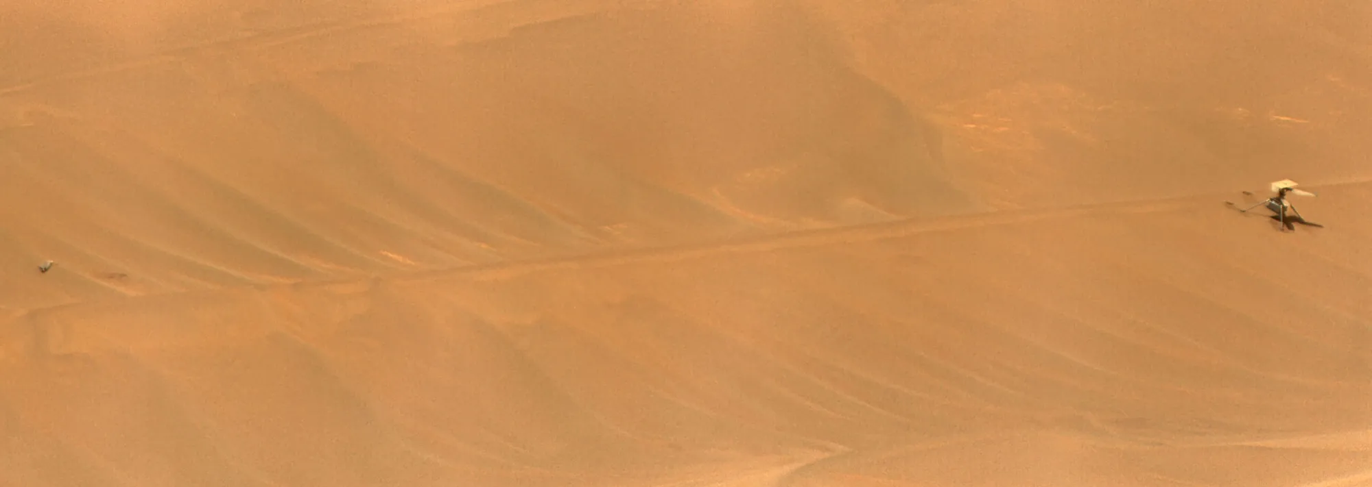 NASA's Ingenuity Mars Helicopter, the first aircraft to fly on another planet